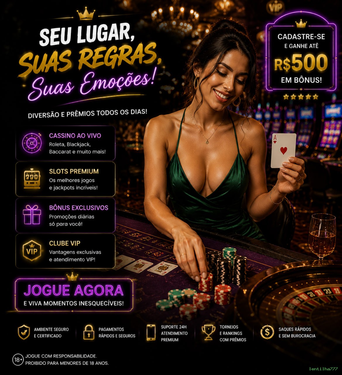 Cassino ao vivo lentilha777 dealers